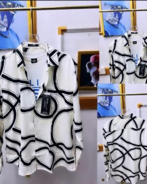 SHEIN Clasi Plus Vintage Long-Sleeve Button Shirt | Sure Boy Luxury