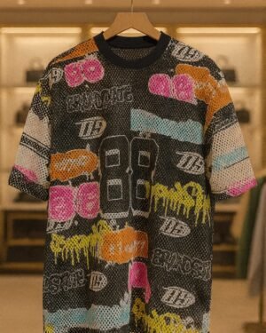 Graphic Design Polo Net Fabric – High-Quality Men’s Polo Shirt | Luxury Streetwear by Sureboy Luxury