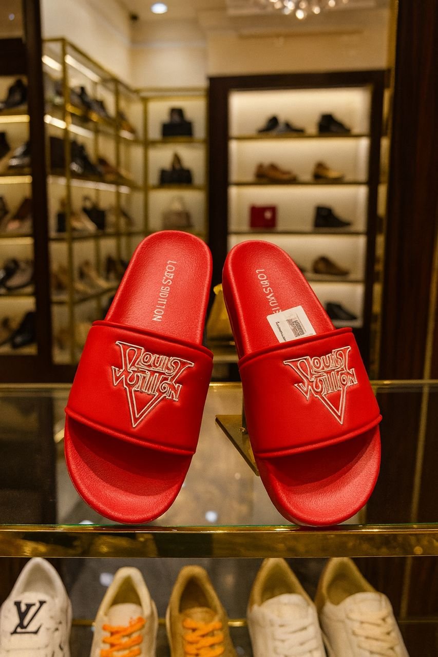 Louis Vuitton Slides – Premium Men’s Designer Slides Size 43 | Sureboy Luxury Collections