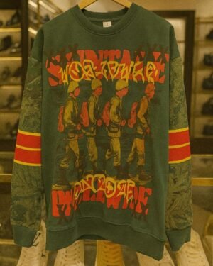 Shodaiku Worldwide Sweatshirt – Luxury Streetwear with Iconic Tick Design | Sureboy Luxury Collections