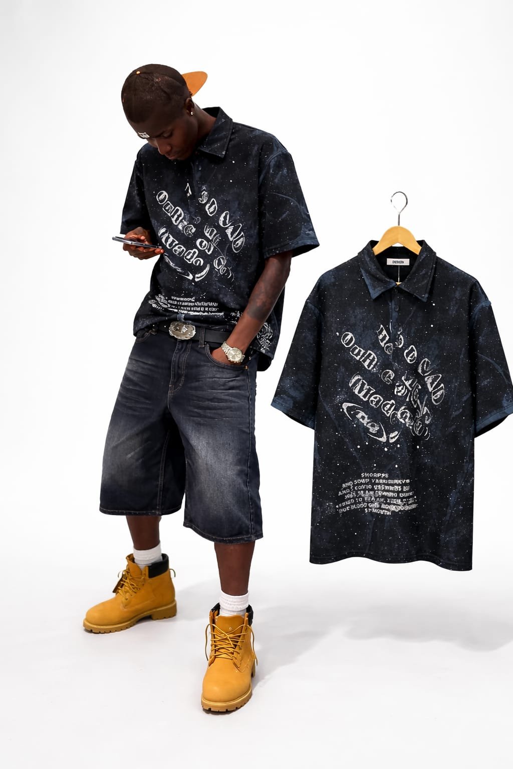 Amiri Icy Army Stencil Camp Shirt – Premium Designer Men’s Luxury Shirt 2025