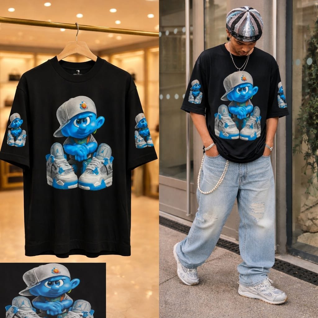 Wajose Smartwear Naks Oversized Polo – Premium Men’s Luxury Streetwear | Sureboy Luxury Collections