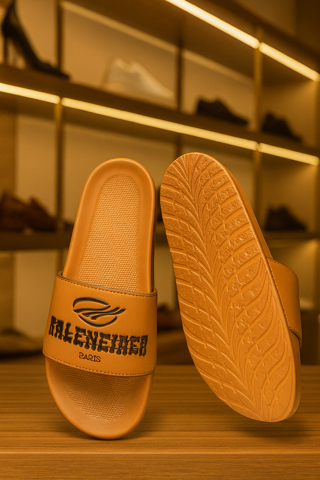 MCM Visetos Balenciaga Slide – Premium Luxury Designer Slides for Men | Sureboy Luxury Collections