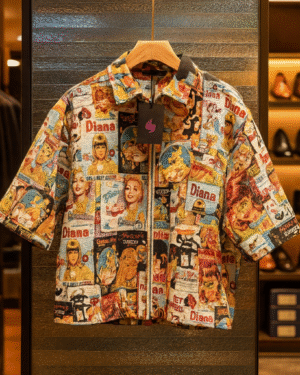 Top Quality Hawaiian Zip-Down Crop Shirt – Premium Tropical Streetwear for Men & Women