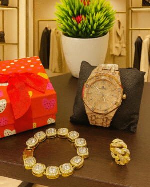 Audemars Piguet Wristwatch Set – Luxury Men’s Watch with Ring & Bracelet | Sureboy Luxury Collections